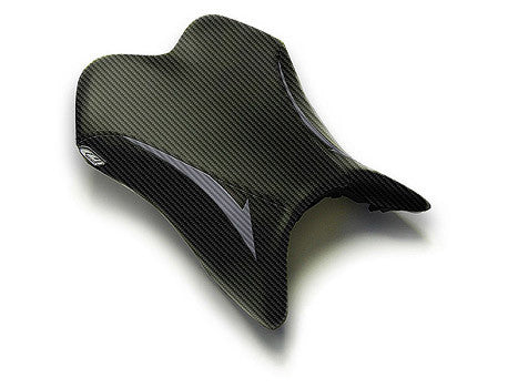 LUIMOTO Raven Edition Rider Seat Covers for the YAMAHA R1 (07-08)