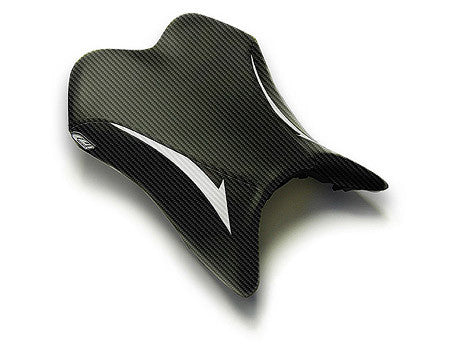 LUIMOTO Raven Edition Rider Seat Covers for the YAMAHA R1 (07-08)