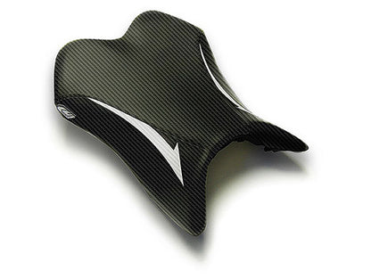 LUIMOTO Raven Edition Rider Seat Covers for the YAMAHA R1 (07-08)