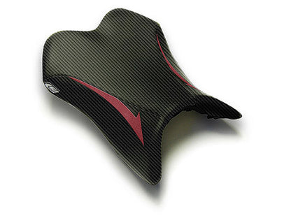 LUIMOTO Raven Edition Rider Seat Covers for the YAMAHA R1 (07-08)