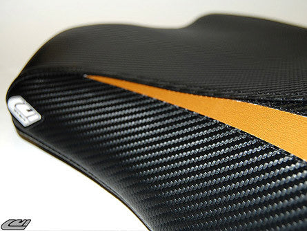 LUIMOTO Raven Edition Rider Seat Covers for the YAMAHA R1 (07-08)