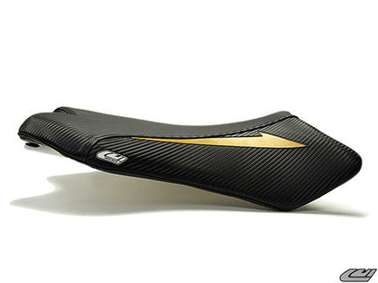 LUIMOTO Raven Edition Rider Seat Covers for the YAMAHA R1 (07-08)