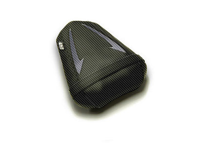 LUIMOTO Raven Edition Passenger Seat Covers for the YAMAHA R1 (07-08)