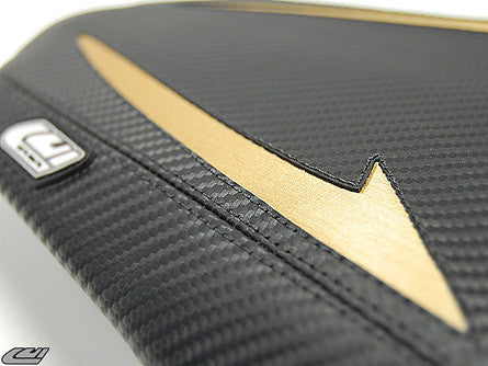 LUIMOTO Raven Edition Passenger Seat Covers for the YAMAHA R1 (07-08)