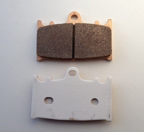 Beringer Sintered Brake Pads for Axial Mount 4 Piston calipers