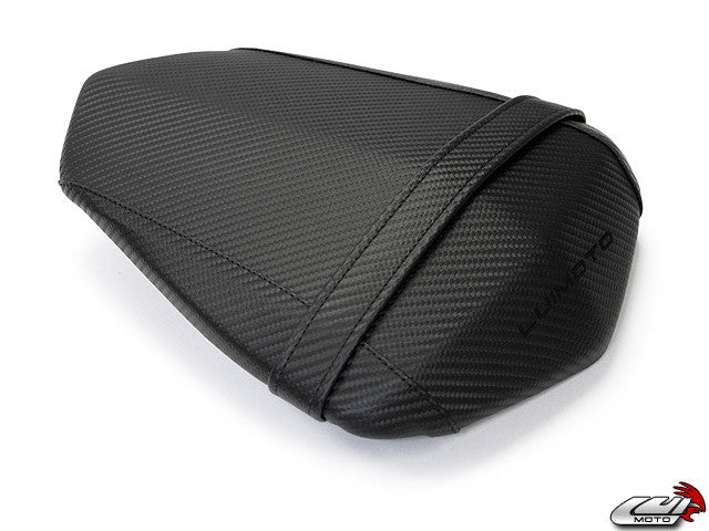 LUIMOTO Baseline Passenger Seat Cover for the YAMAHA R1 (09-14)