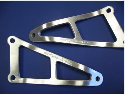 R&G Racing Exhaust Hanger for Suzuki Bandit 600 '01-'04  1200 '01-'05 & 650 '05-'14 Silver