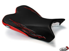 LUIMOTO Flame Edition Rider Seat Cover for the YAMAHA R1 (09-14)