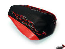 LUIMOTO Flame Edition Passenger Seat Cover for the YAMAHA R1 (09-14)