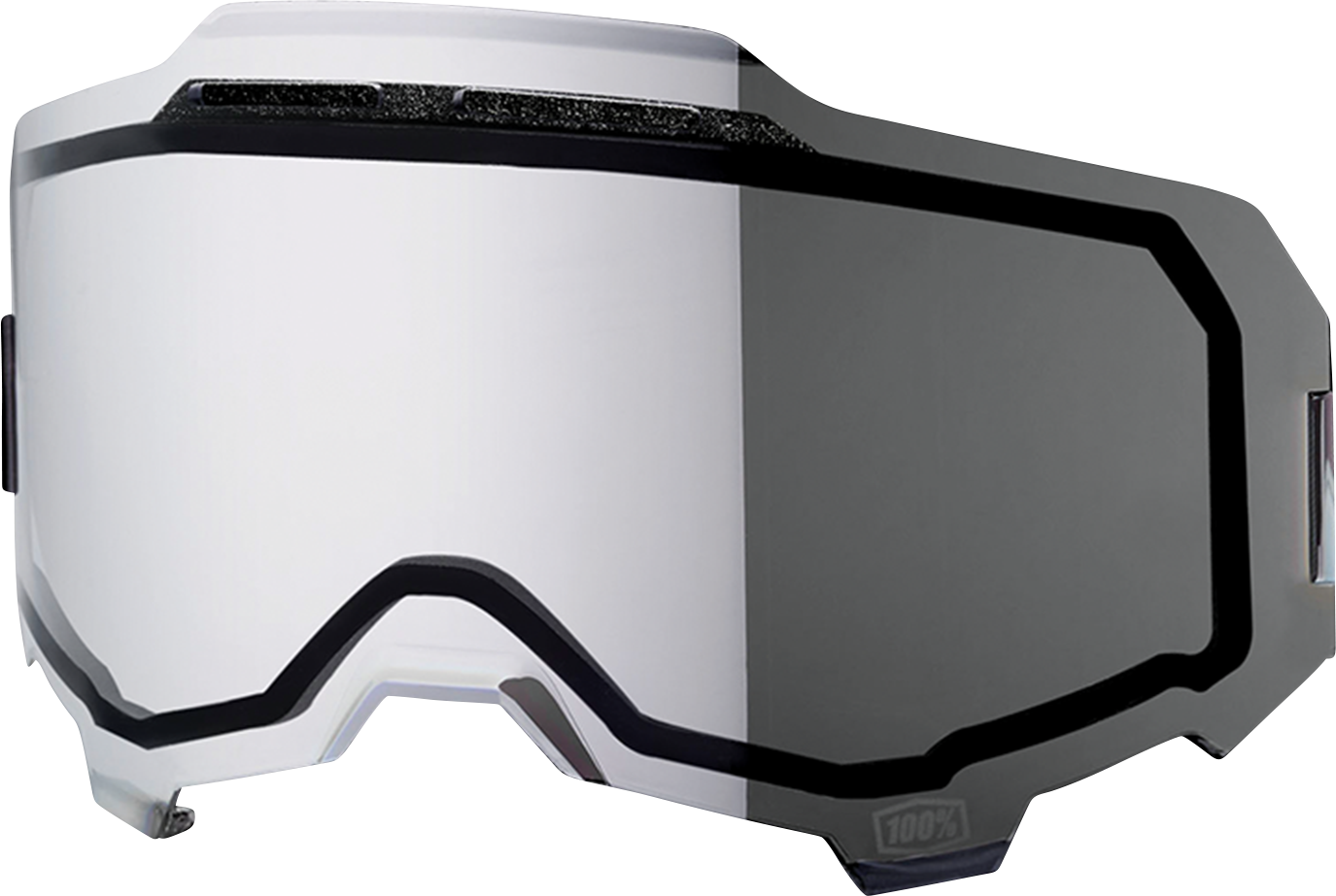 100% Armega Lens - Injected - Dual Pane - Silver Mirror 59053-00004