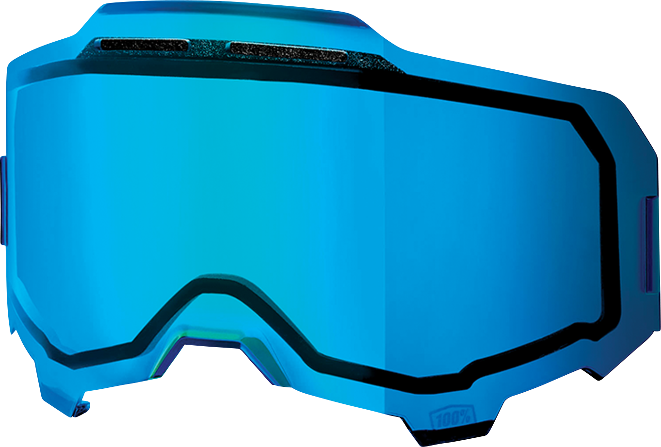 100% Armega Lens - Injected - Dual Pane - Blue Mirror 59053-00001