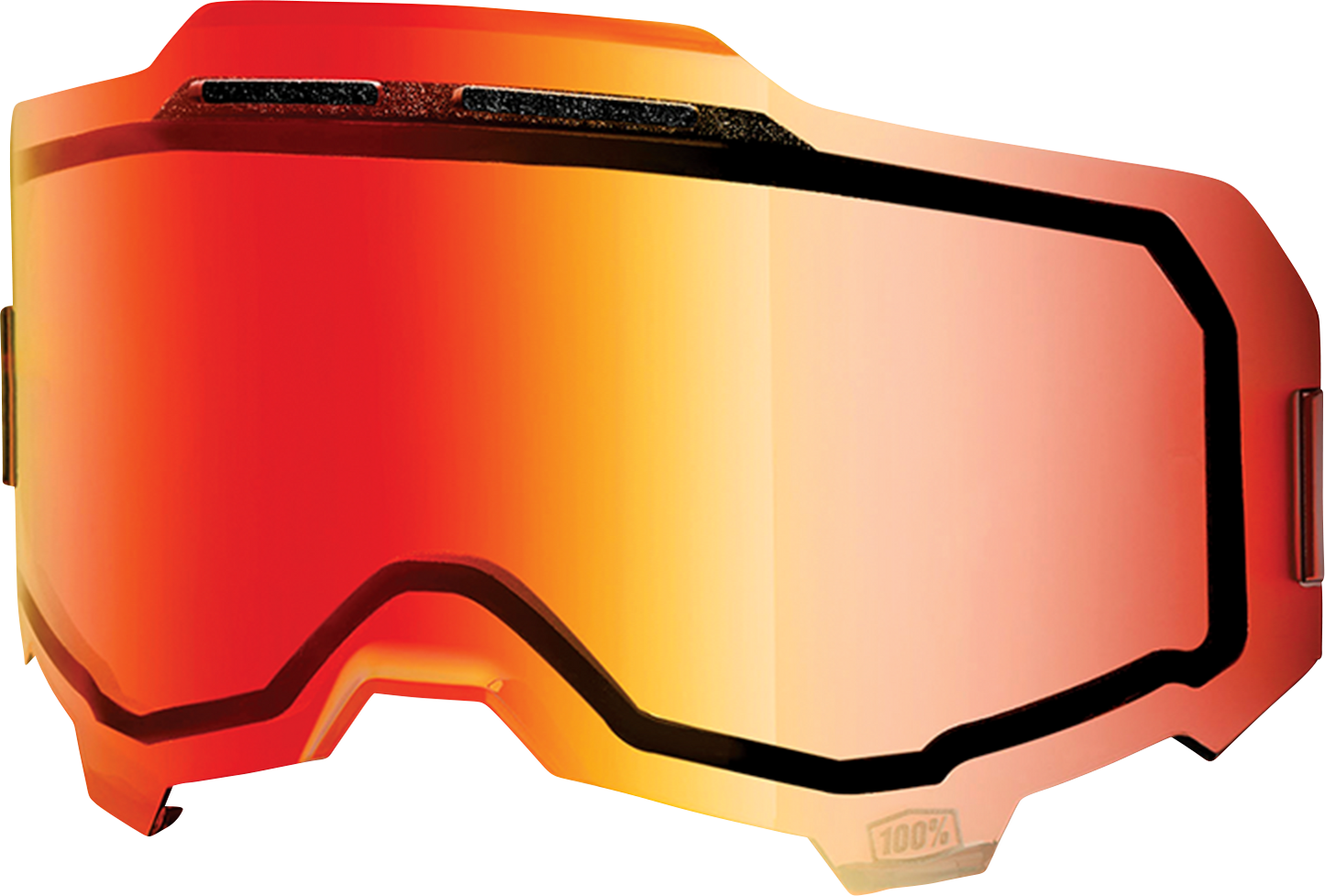 100% Armega Lens - Injected - Dual Pane - Red Mirror 59053-00003