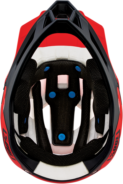100% Trajecta Helmet - Fidlock - Cargo - Fluo Red - Large 80003-00011