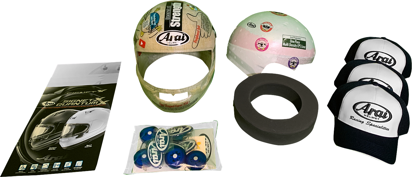 ARAI HELMETS Pop Dealer Kit 121498