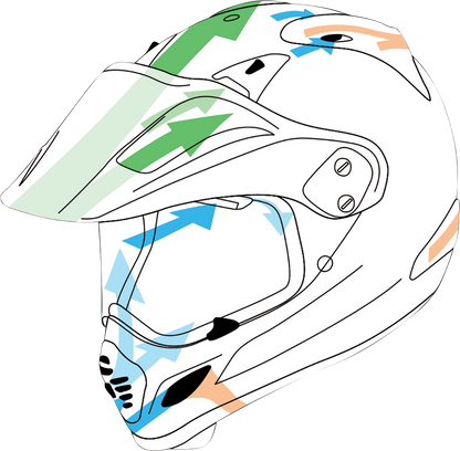 ARAI HELMETS XD-4 Helmet - Africa Twin - XS 0140-0227