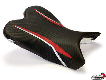 LUIMOTO Raven Edition Rider Seat Cover for the YAMAHA R1 (09-14)