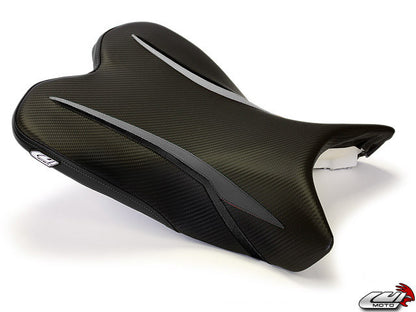 LUIMOTO Raven Edition Rider Seat Cover for the YAMAHA R1 (09-14)
