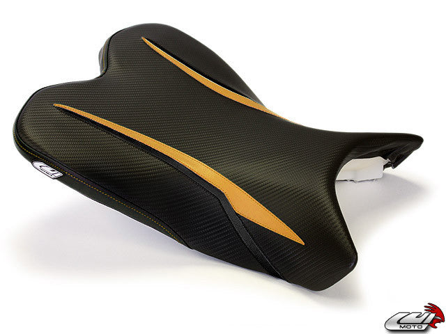 LUIMOTO Raven Edition Rider Seat Cover for the YAMAHA R1 (09-14)