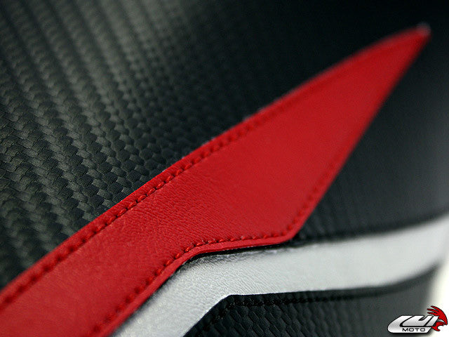 LUIMOTO Raven Edition Rider Seat Cover for the YAMAHA R1 (09-14)