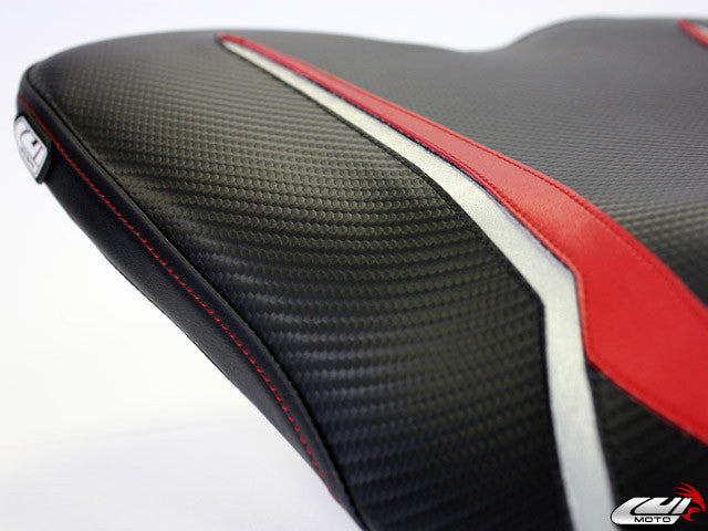 LUIMOTO Raven Edition Rider Seat Cover for the YAMAHA R1 (09-14)