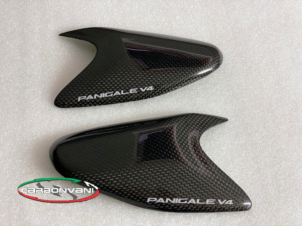 Carbonvani - Ducati Panigale V4 / S / SP (2022+) Carbon Fiber Tank Sliders