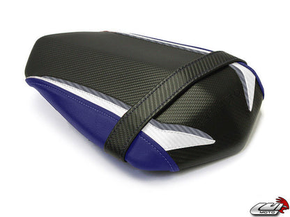 LUIMOTO Raven Edition Passenger Seat Cover for the YAMAHA R1 (09-14)