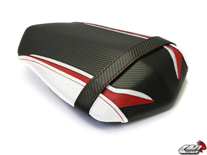 LUIMOTO Raven Edition Passenger Seat Cover for the YAMAHA R1 (09-14)