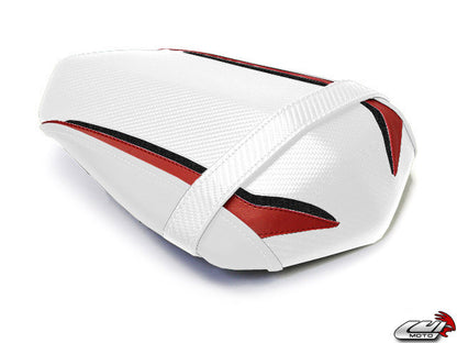 LUIMOTO Raven Edition Passenger Seat Cover for the YAMAHA R1 (09-14)