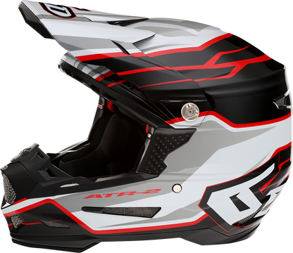 6D HELMETS ATR-2 Helmet - Phase - White/Red - XS 12-2834