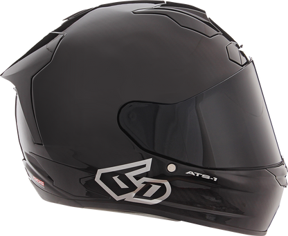 6D HELMETS ATS-1R Helmet - Gloss Black - Small 30-0905