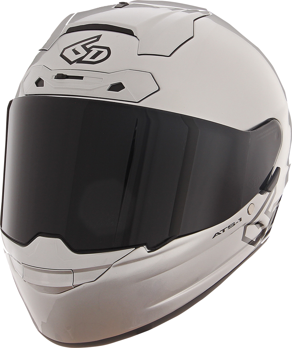 6D HELMETS ATS-1R Helmet - Gloss Silver - Small 30-0995