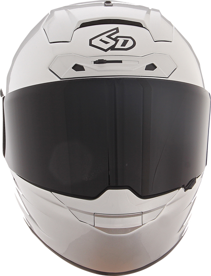 6D HELMETS ATS-1R Helmet - Gloss Silver - Small 30-0995