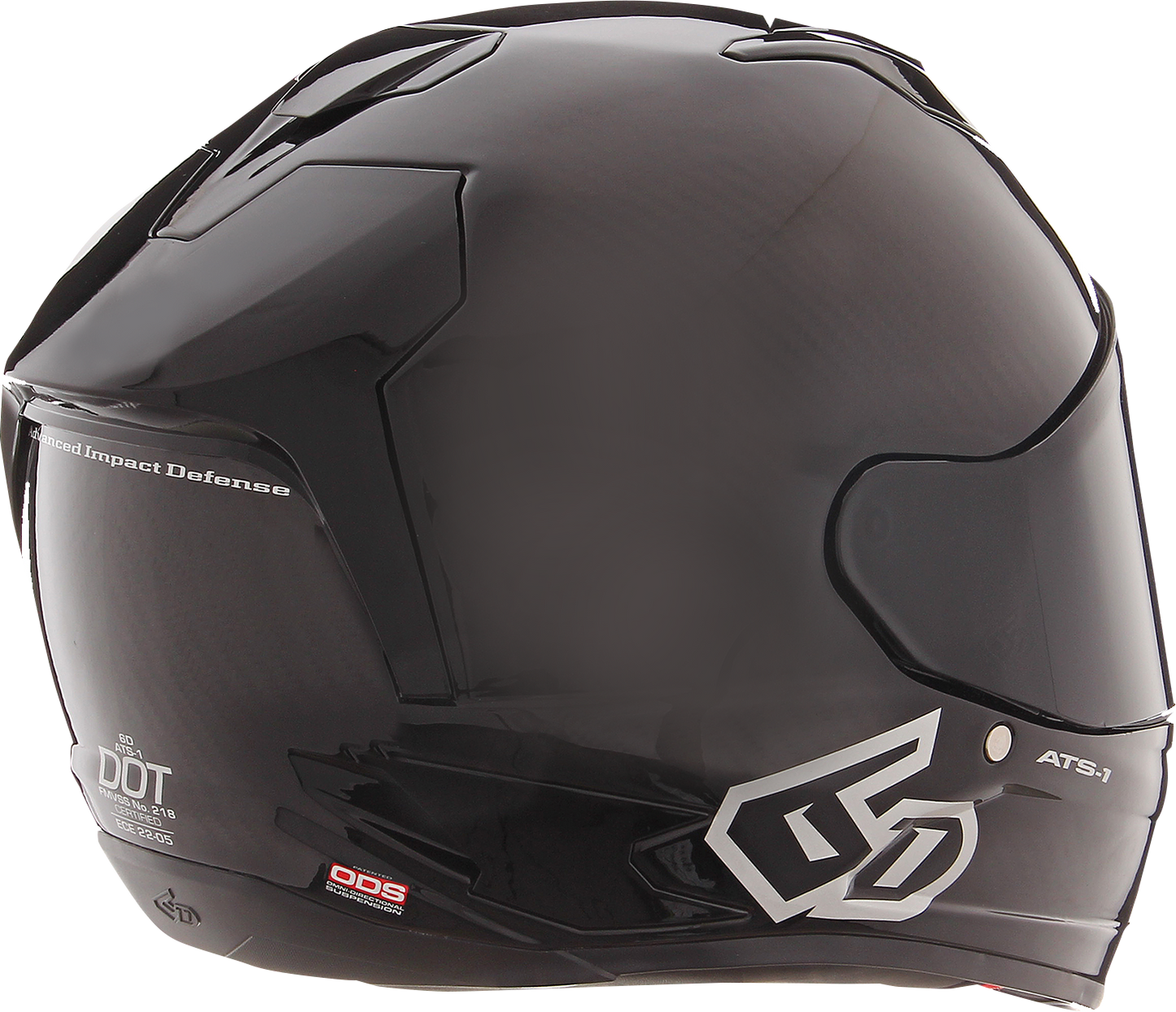 6D HELMETS ATS-1R Helmet - Gloss Black - Small 30-0905