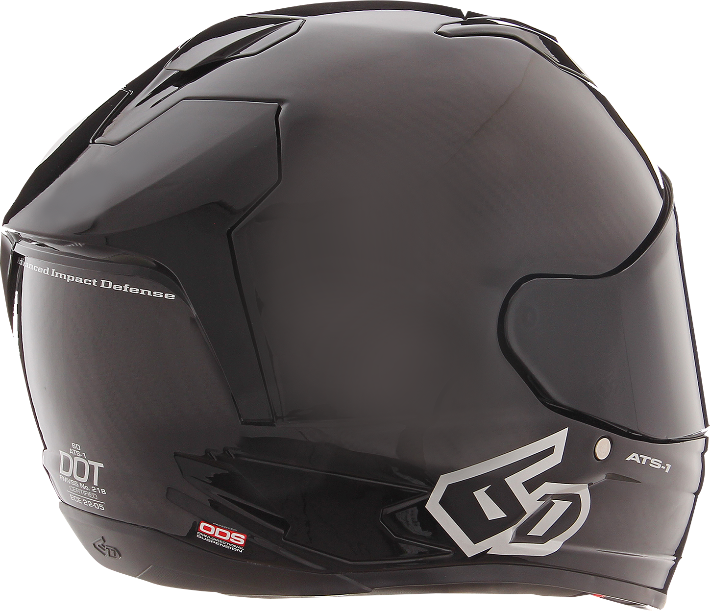 6D HELMETS ATS-1R Helmet - Gloss Black - Small 30-0905