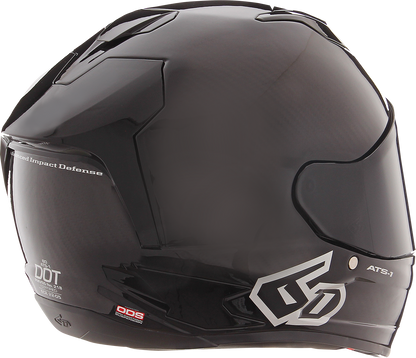 6D HELMETS ATS-1R Helmet - Gloss Black - Small 30-0905