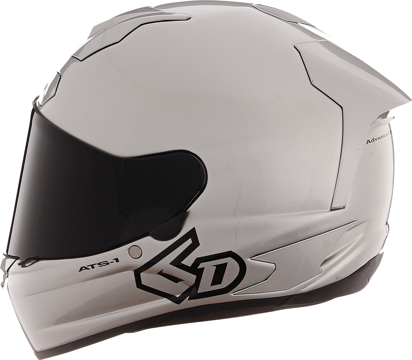 6D HELMETS ATS-1R Helmet - Gloss Silver - Small 30-0995
