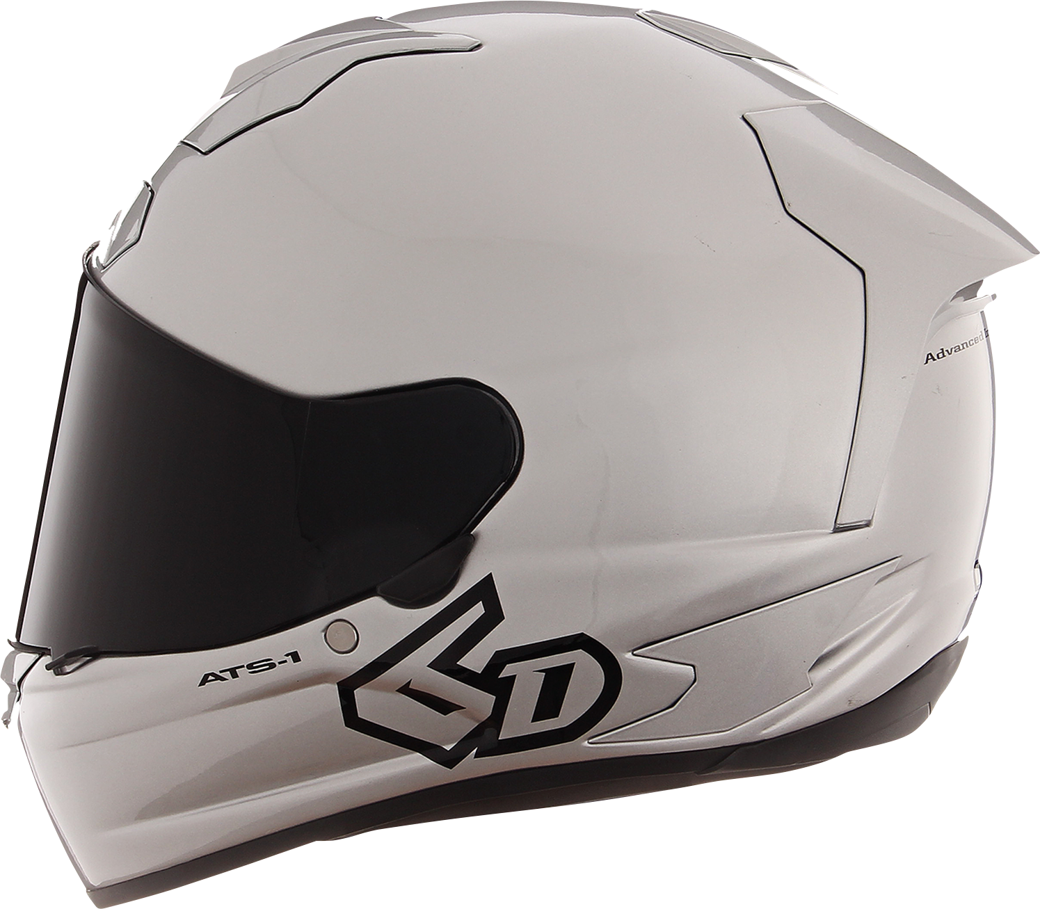 6D HELMETS ATS-1R Helmet - Gloss Silver - Small 30-0995
