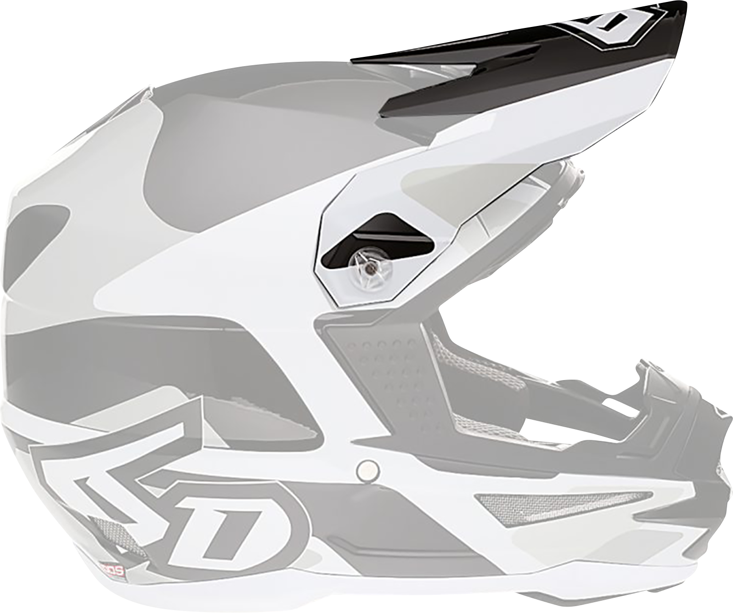 6D HELMETS ATR-1 Visor - White 72-3729