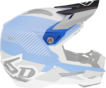 6D HELMETS ATR-2 Visor - Drive - Cyan 72-6096