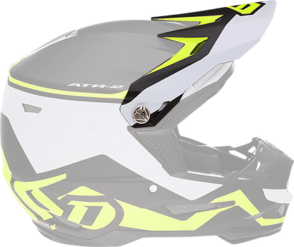 6D HELMETS ATR-2 Visor - Drive - Neon Yellow 72-6097