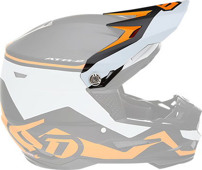 6D HELMETS ATR-2 Visor - Drive - Neon Orange 72-6098