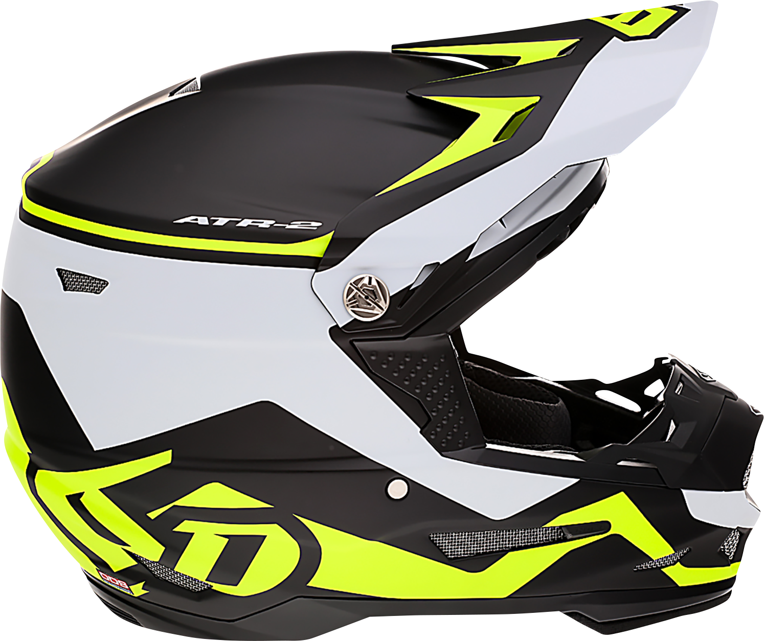 6D HELMETS ATR-2 Helmet - Drive - Neon Yellow - XS 12-2764