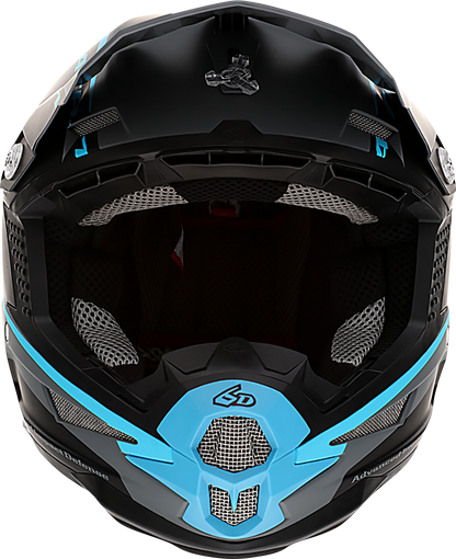 6D HELMETS ATR-1 Helmet - Stealth - Cyan - XS 10-4624