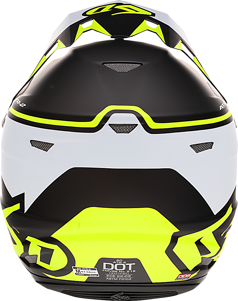 6D HELMETS ATR-2 Helmet - Drive - Neon Yellow - XS 12-2764