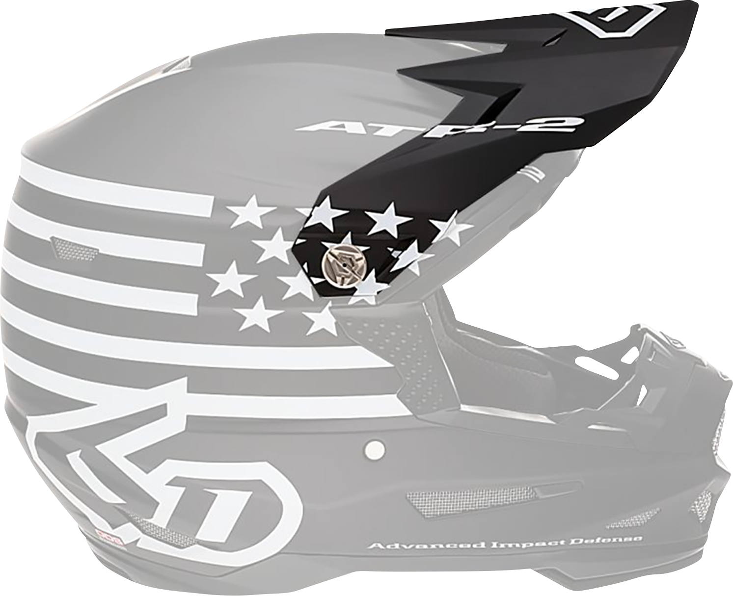 6D HELMETS ATR-2 Visor - Tactical - Black 72-6107