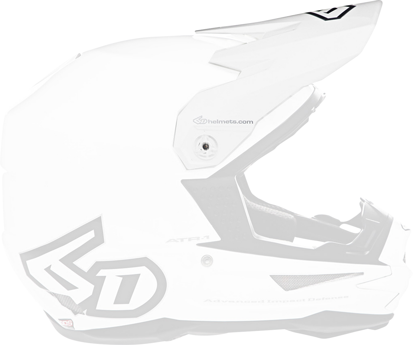 6D HELMETS ATR-1 Visor - White 72-3111
