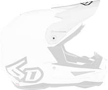 6D HELMETS ATR-1 Visor - White 72-3111