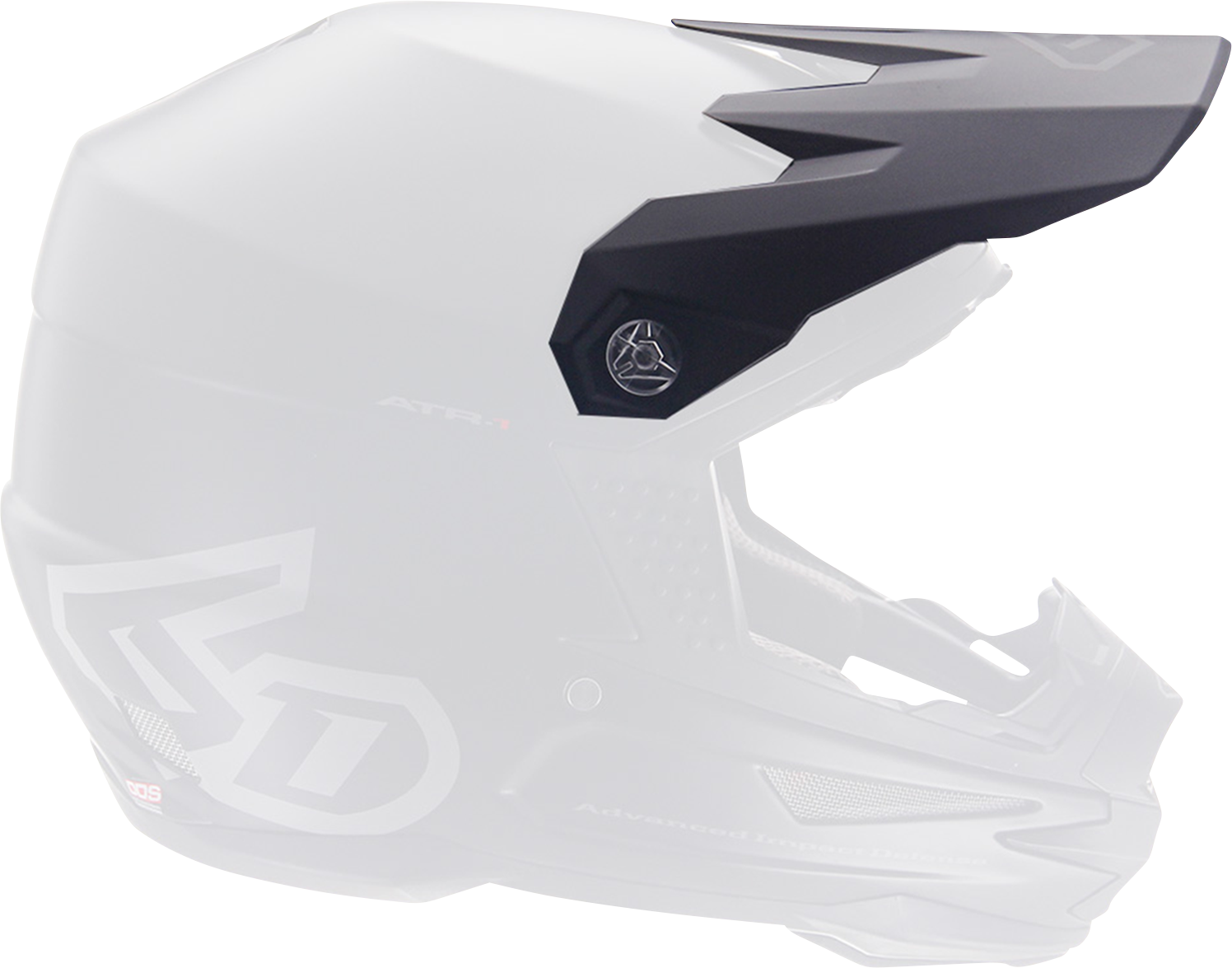 6D HELMETS ATR-1 Visor - Matte Black 72-3700