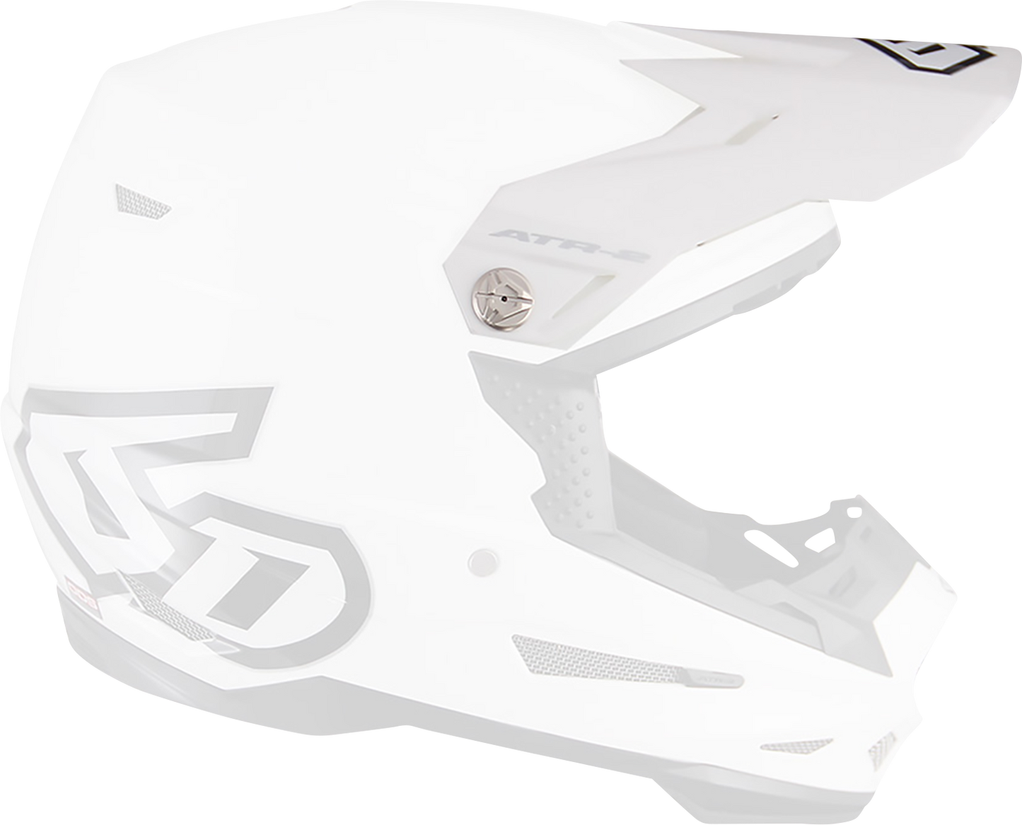 6D HELMETS ATR-2 Visor - White 72-6054