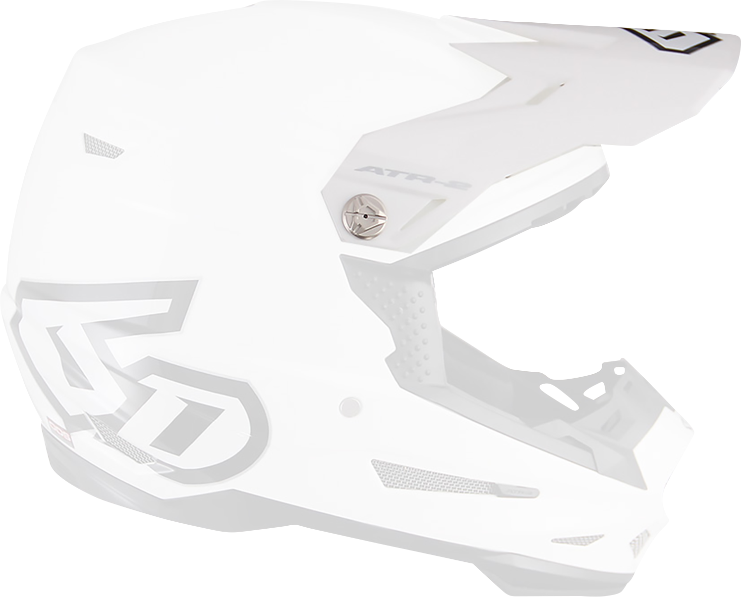6D HELMETS ATR-2 Visor - White 72-6054